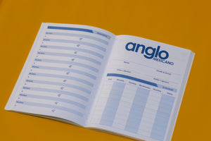 Paquete de Cuadernos CUARTO A SEXTO - Primaria Anglo Mexicano