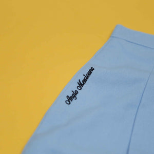 Falda azul cielo - Uniforme de diario - Maternal-Kínder-Primaria - AngloMexicano